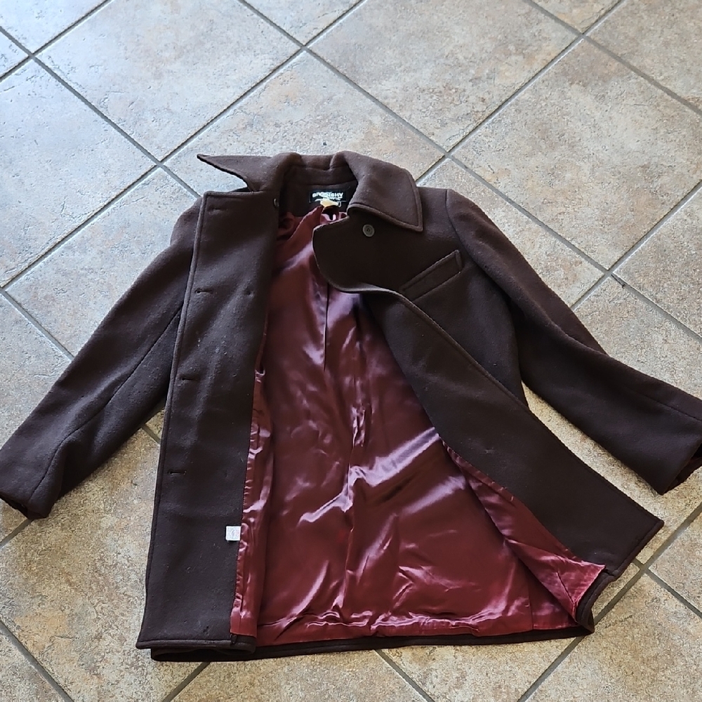 Givenchy Sport Paris New York Wool Coat Size 8 And Vintage